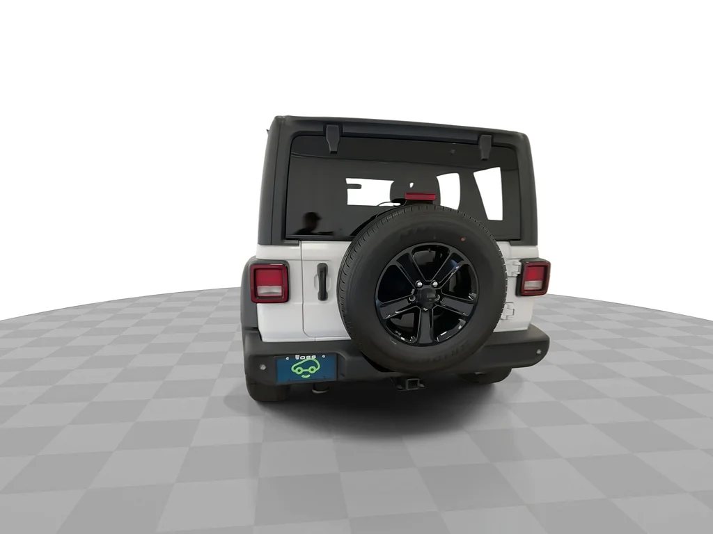 Used 2021 Bright White Clear Coat Jeep Willys image 8