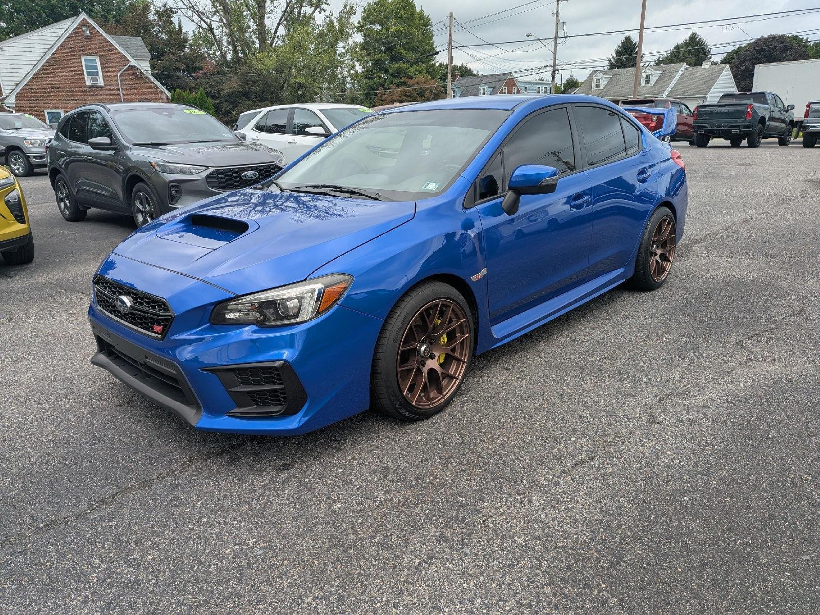 Used 2020 WR Blue Pearl Subaru STI image 11