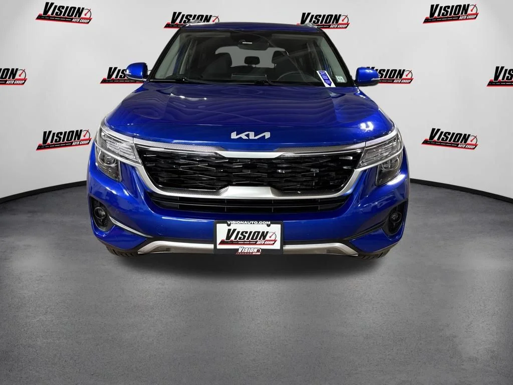 Used 2023 Blue Kia EX image 2
