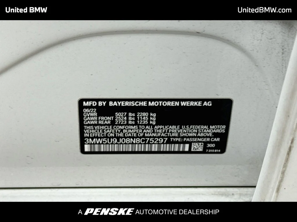 Used 2022 Alpine White BMW M340i xDrive image 22