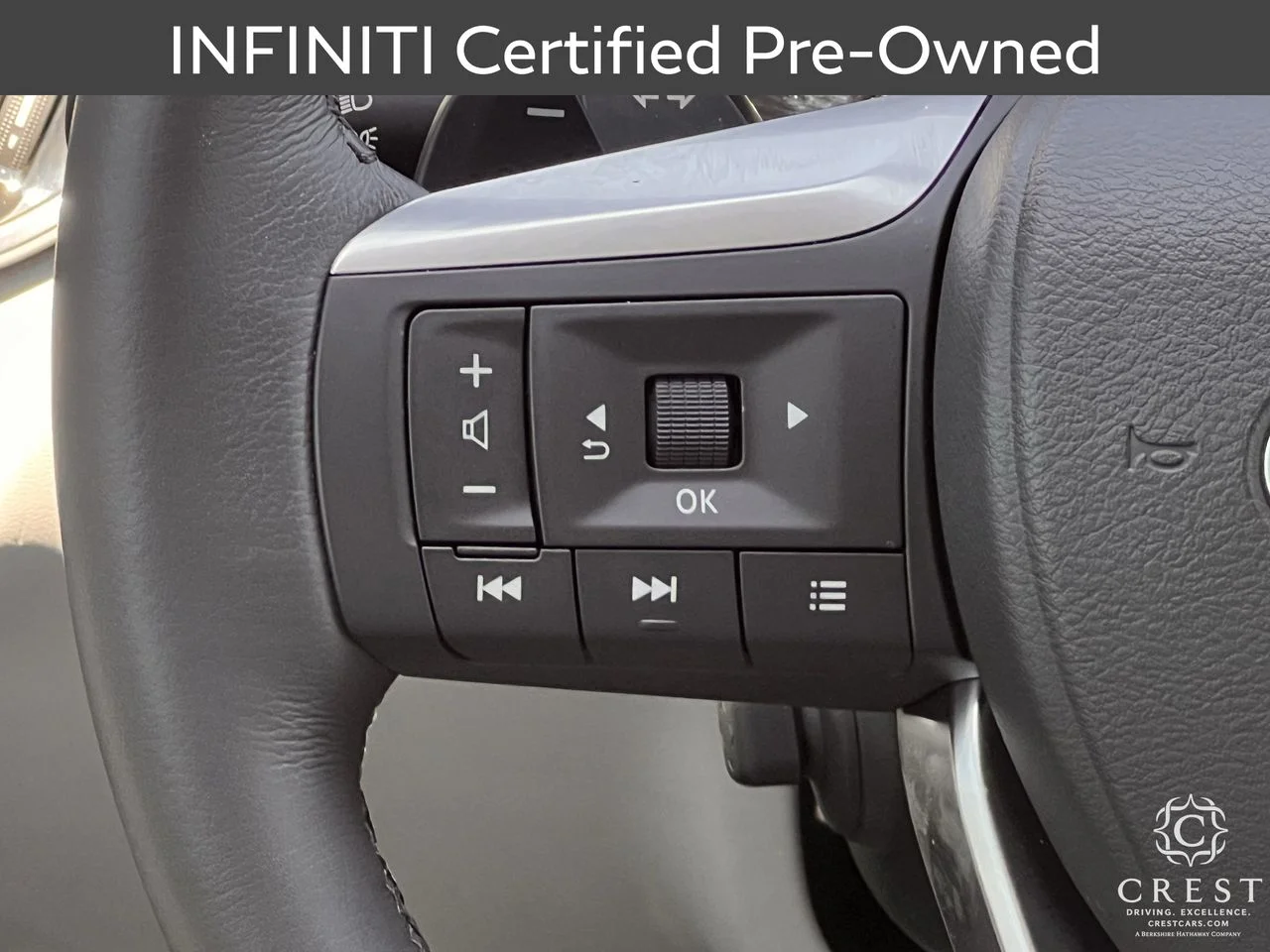 Certified Used 2027 Radiant White INFINITI LUXE image 13