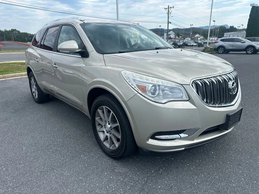 Used 2015 Champagne Silver Metallic Buick Leather Group image 1