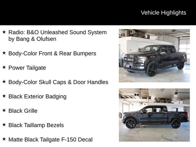 Used 2024 Blue Metallic Ford Lariat image 31