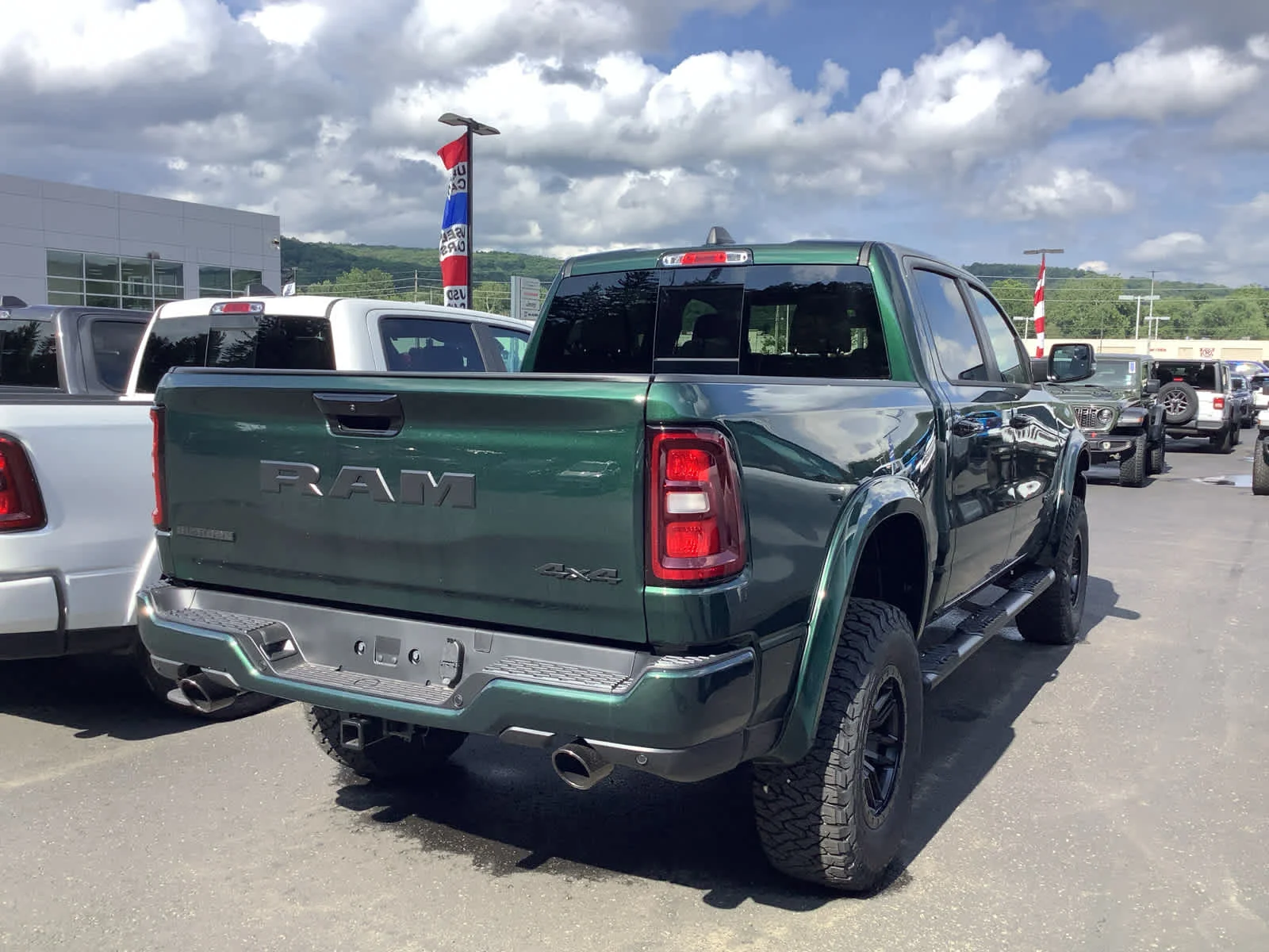 New 2026 Serrano Green Metallic Ram Big Horn image 4