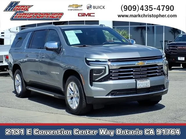 Used 2025 Sterling Gray Metallic Chevrolet Premier image 1