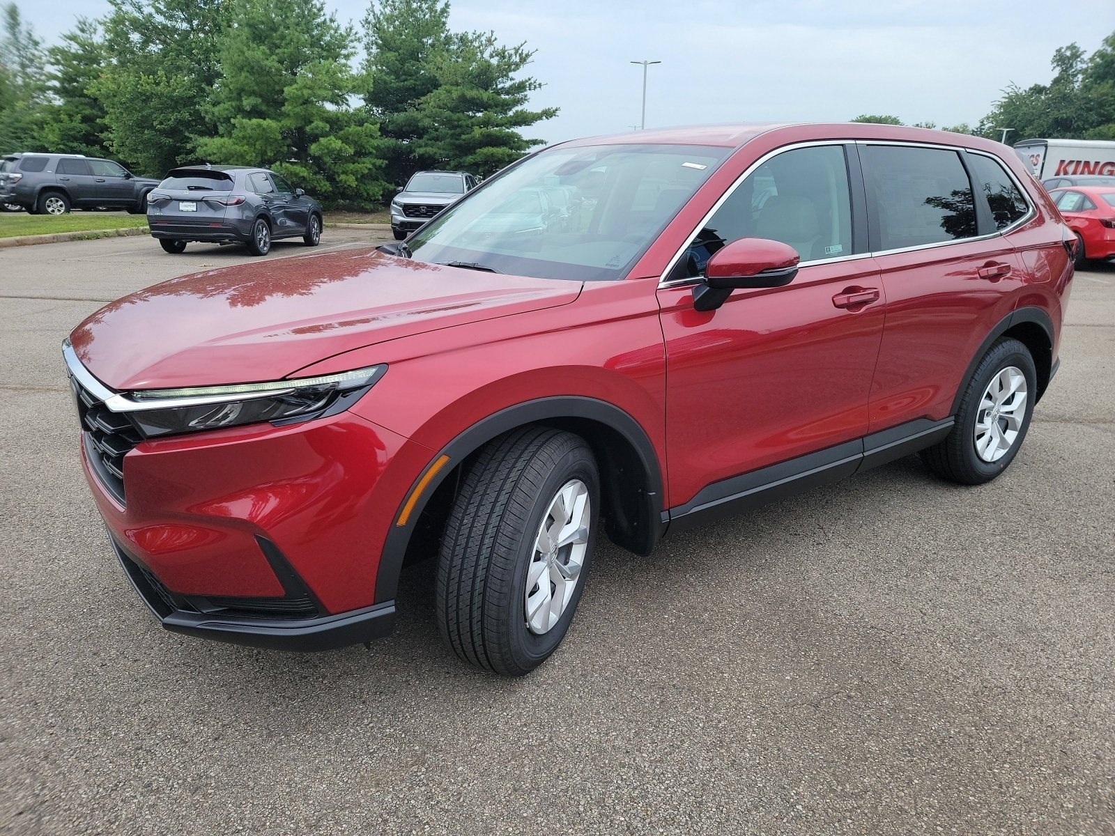 New 2026 Radiant Red Metallic Honda LX image 3