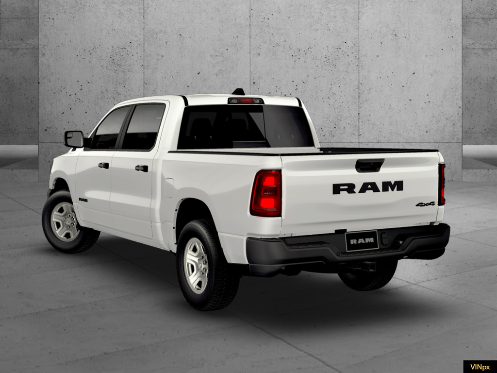 New 2026 Bright White Clear-Coat Exterior Paint RAM Tradesman image 4