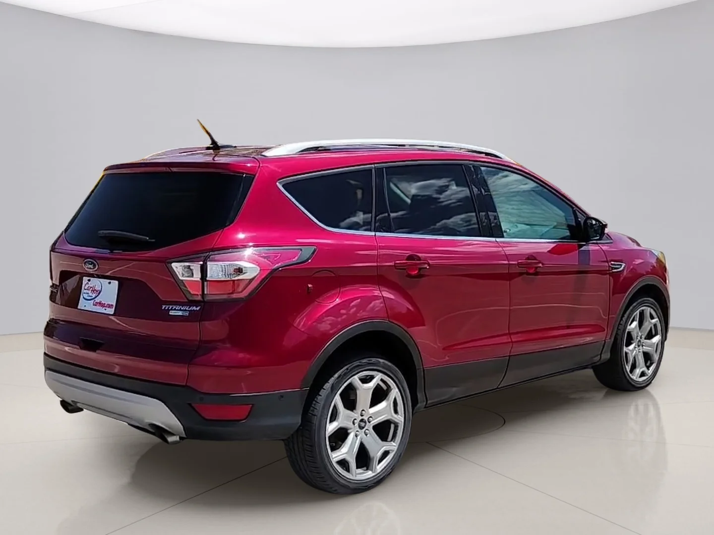 Used 2017 Red Ford TITANIUM image 5