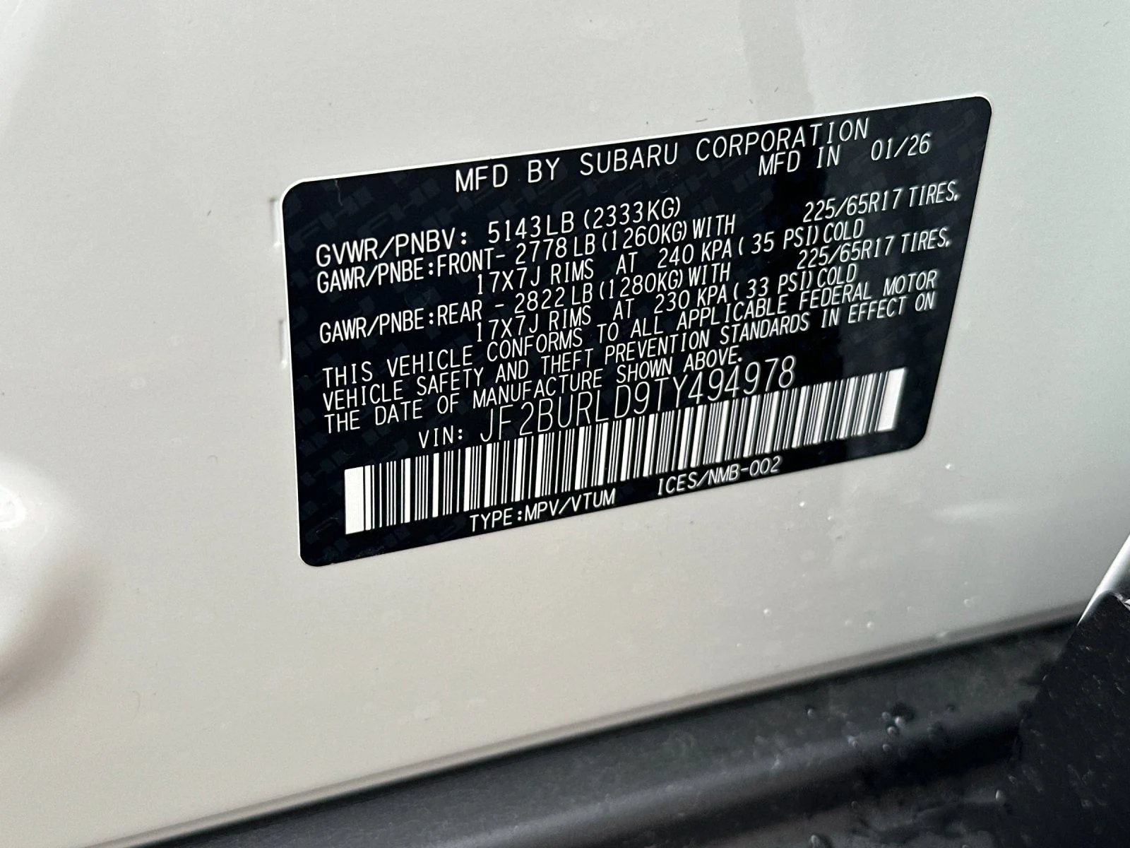 2026 Subaru Outback Wilderness - Photo 29