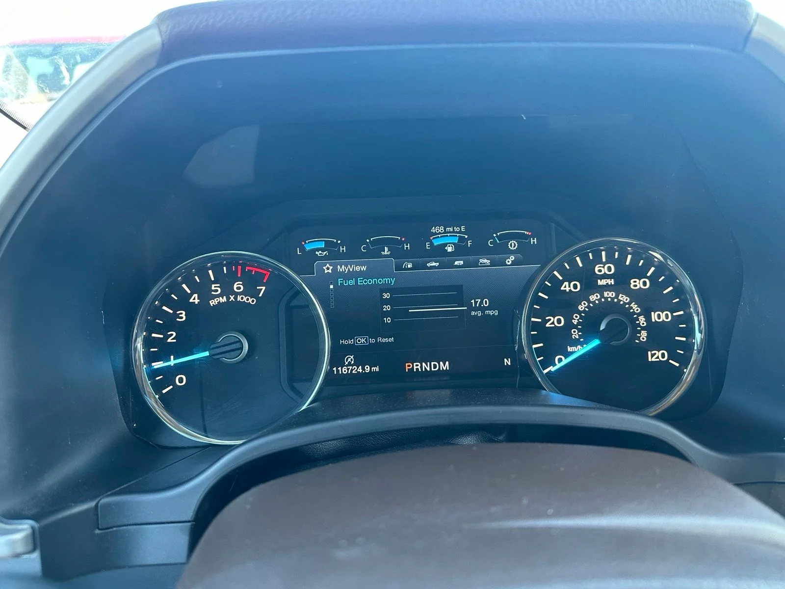 Used 2018 Gold Ford Lariat image 5