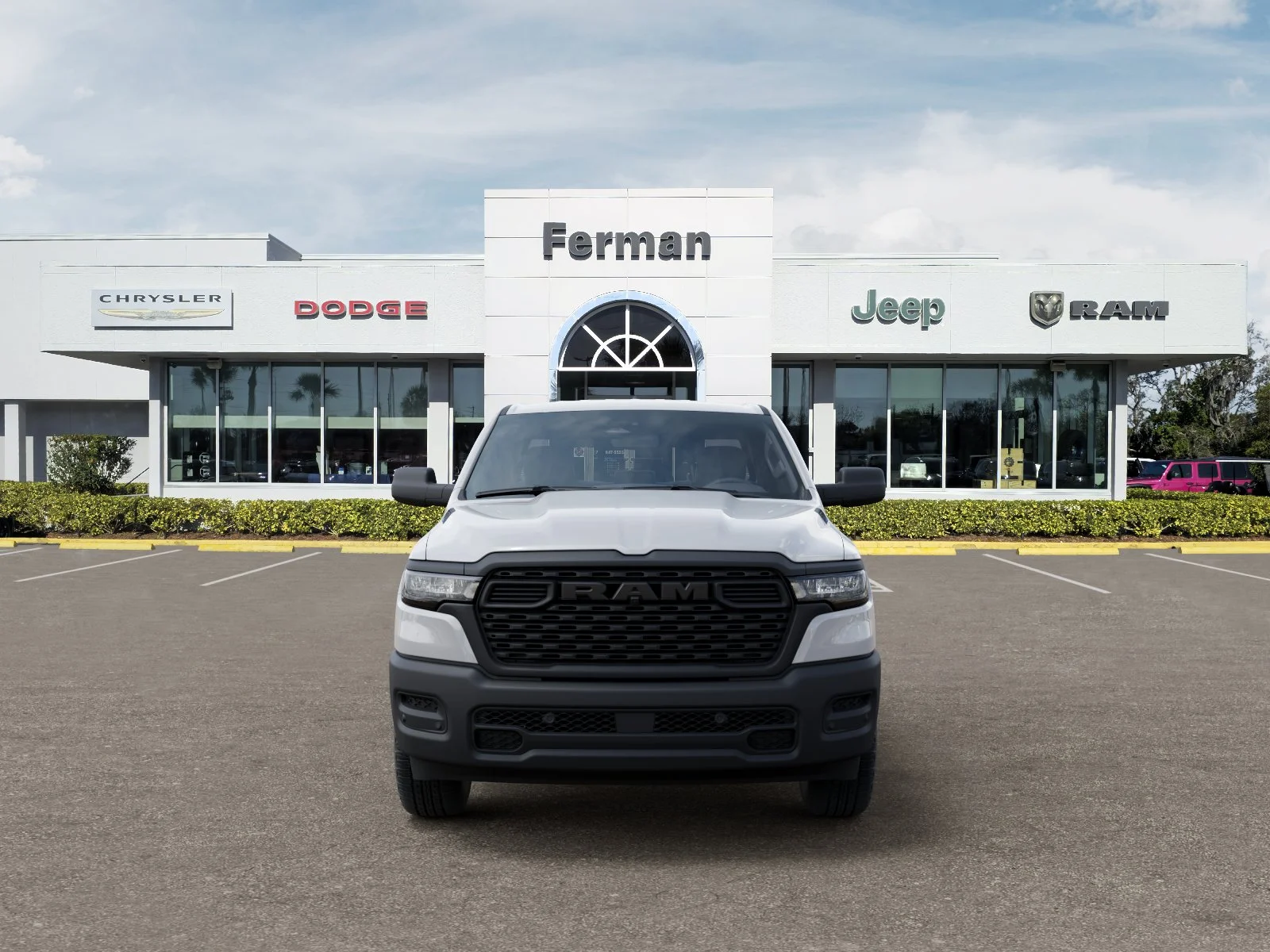 New 2026 Bright White Clear-Coat Exterior Paint RAM Tradesman image 6