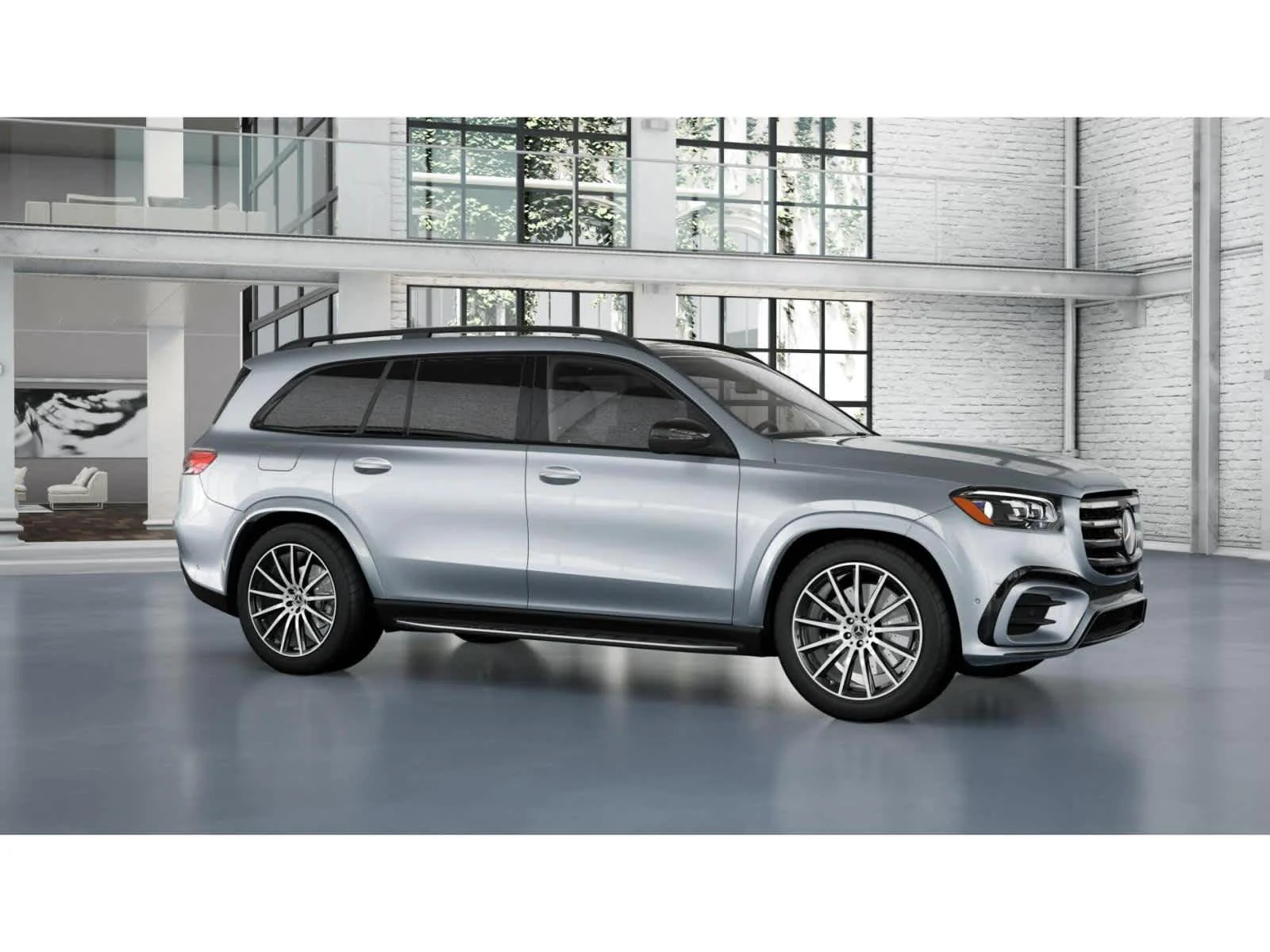 Used 2025 Cirrus Silver Metallic Mercedes-Benz GLS 580 image 13