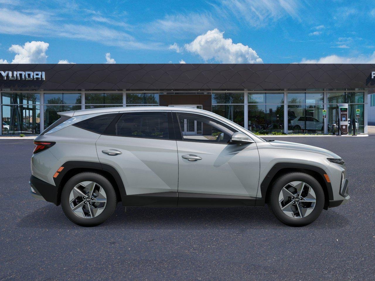 New 2026 Shimmering Silver Hyundai HEV SEL image 7
