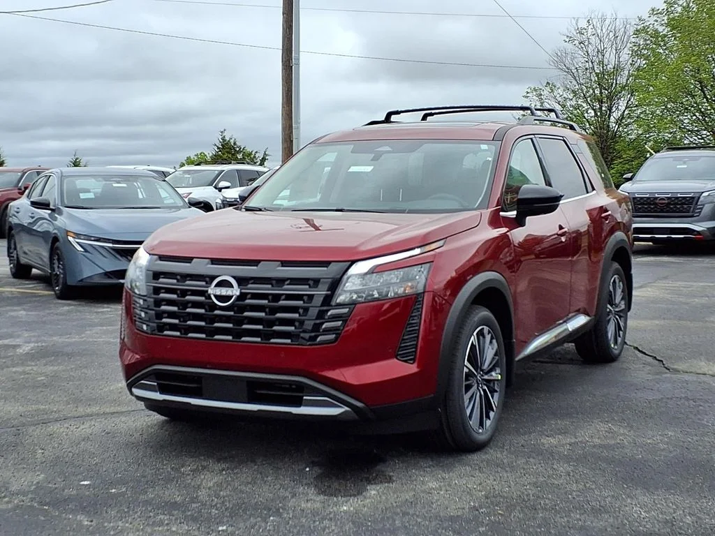New 2026 Red Nissan Platinum image 2