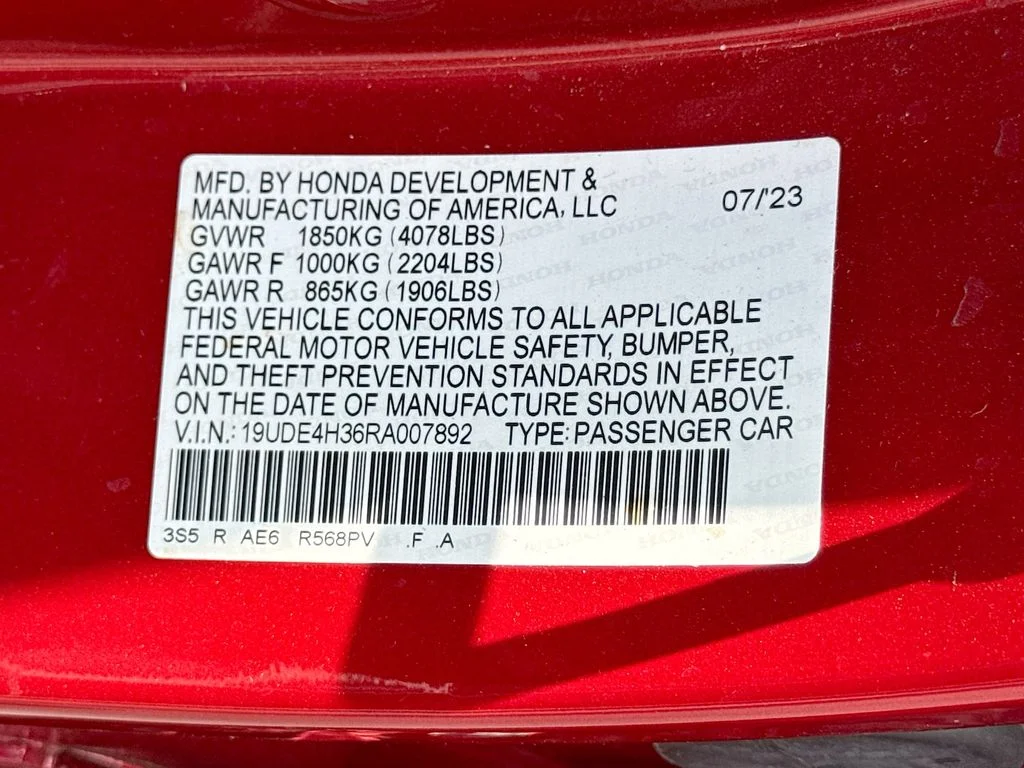 Used 2024 Red Acura A-Spec Package image 24