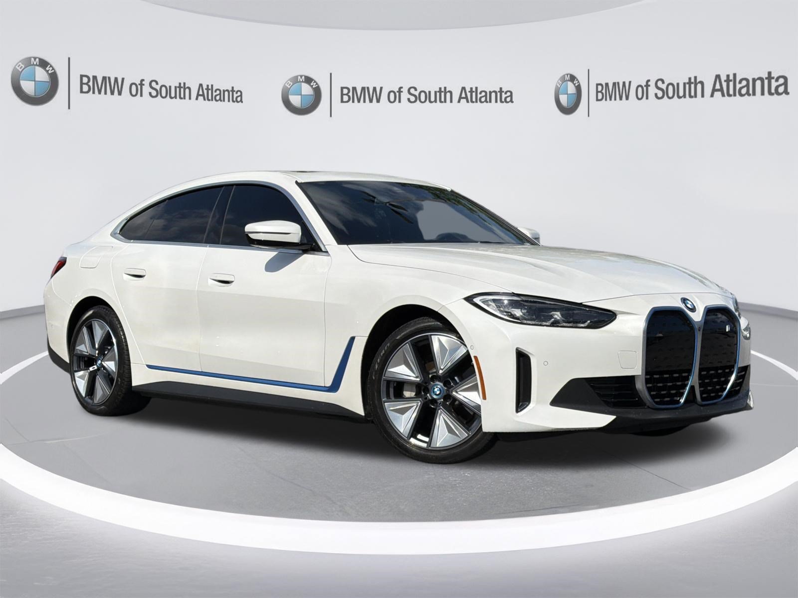 Certified 2023 BMW i4 35 with VIN WBY43AW04PFR16708 for sale in Union City, GA