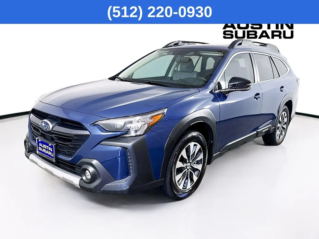 Certified Used 2025 Blue Subaru Limited XT image 4