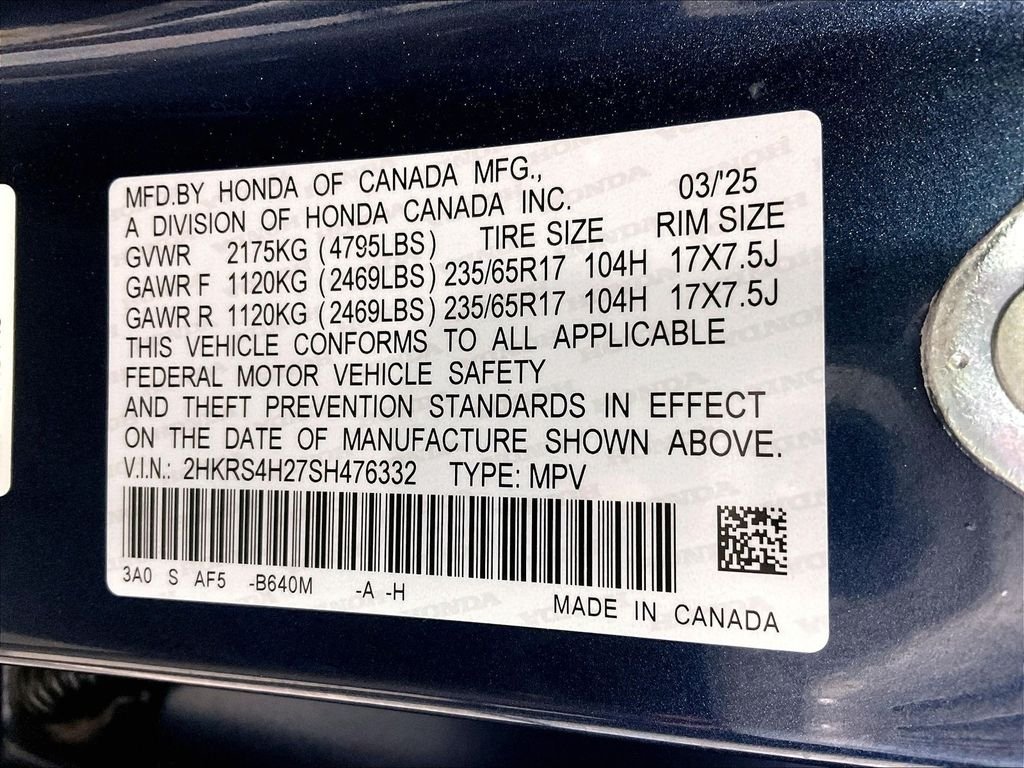 Used 2025 Blue Honda LX image 36