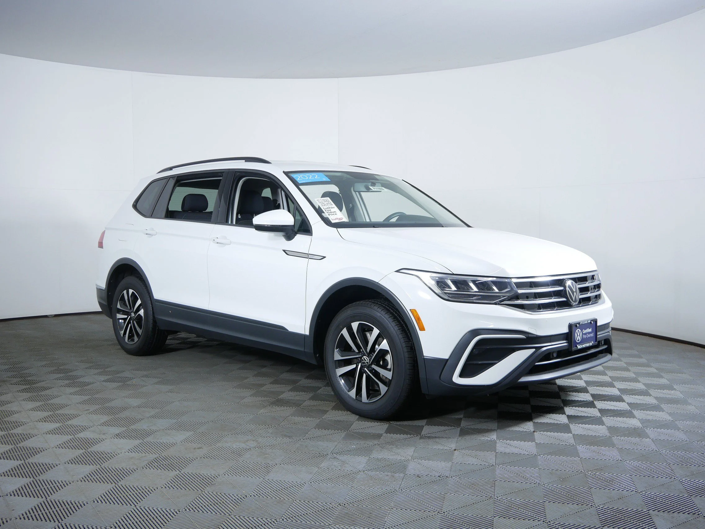 Certified Used 2022 White Volkswagen S image 1