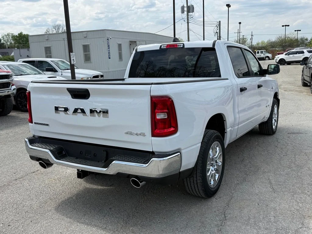 New 2026 Bright White Clear-Coat Exterior Paint RAM Big Horn/Lone Star image 6