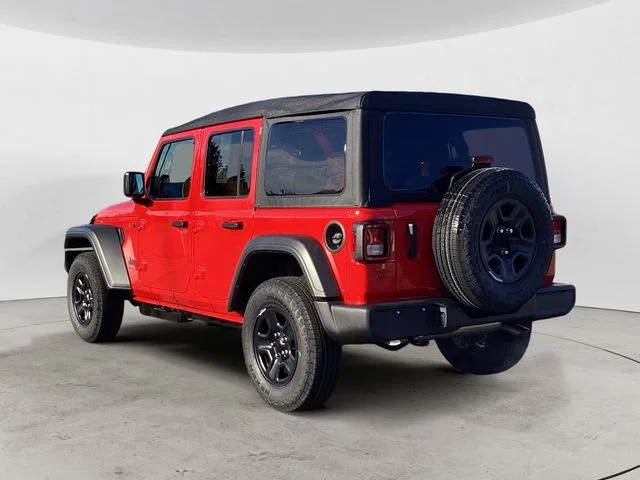 New 2026 Red Clearcoat Jeep 4-DOOR SPORT image 3