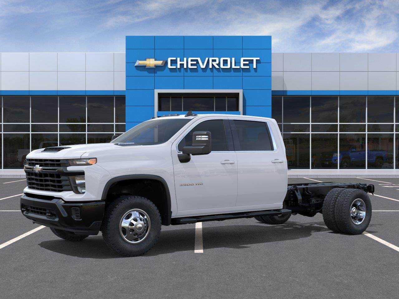 New 2026 Summit White Chevrolet Work Truck image 2