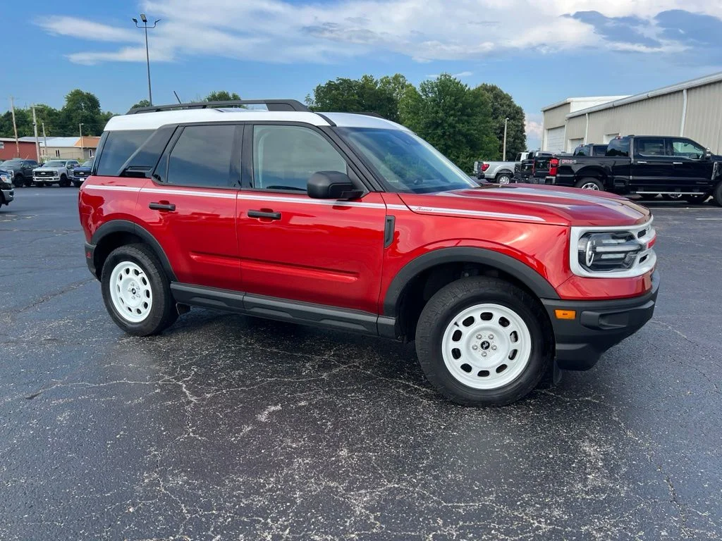 Used 2023 Hot Pepper Red Tinted Clearcoat Ford Heritage image 2