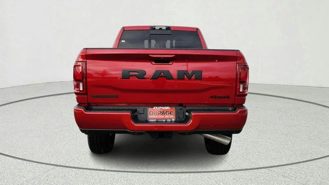 New 2026 Molten Red Pearl-Coat Exterior Paint RAM Laramie image 5