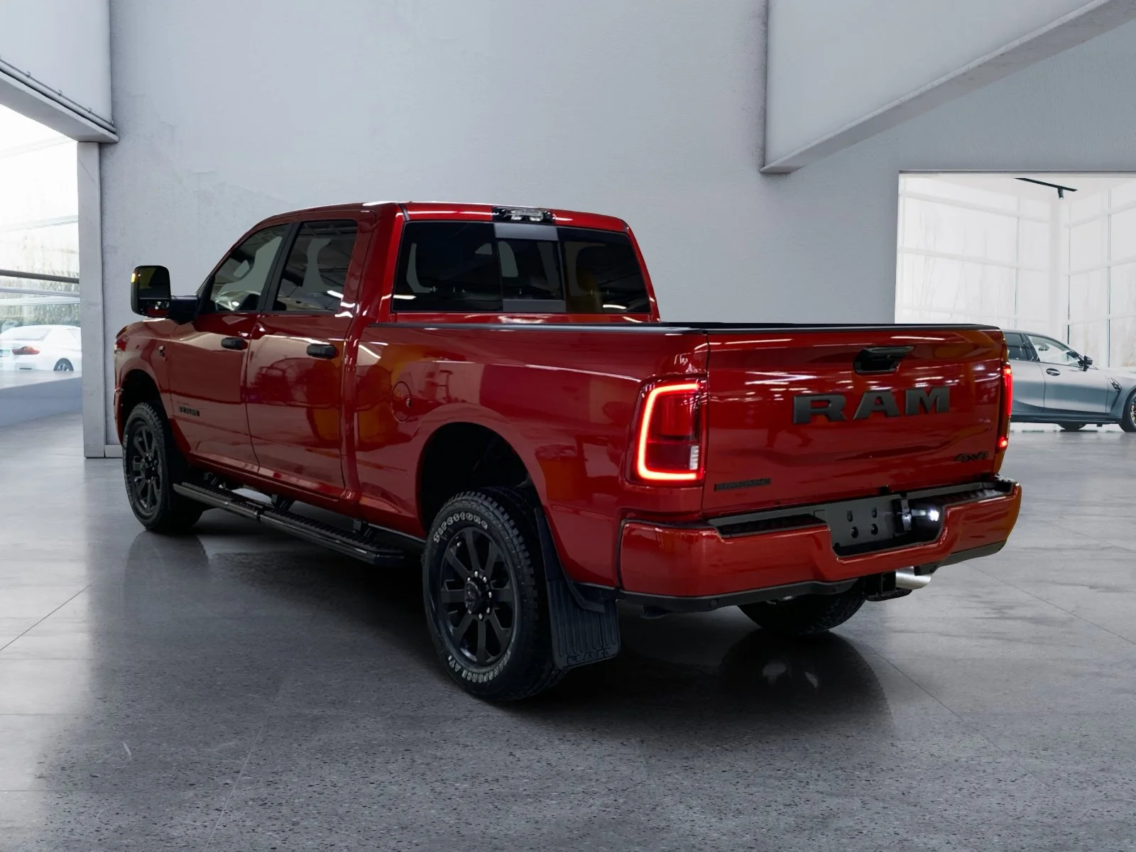New 2026 MOLTEN RED PEARL Ram Big Horn image 3
