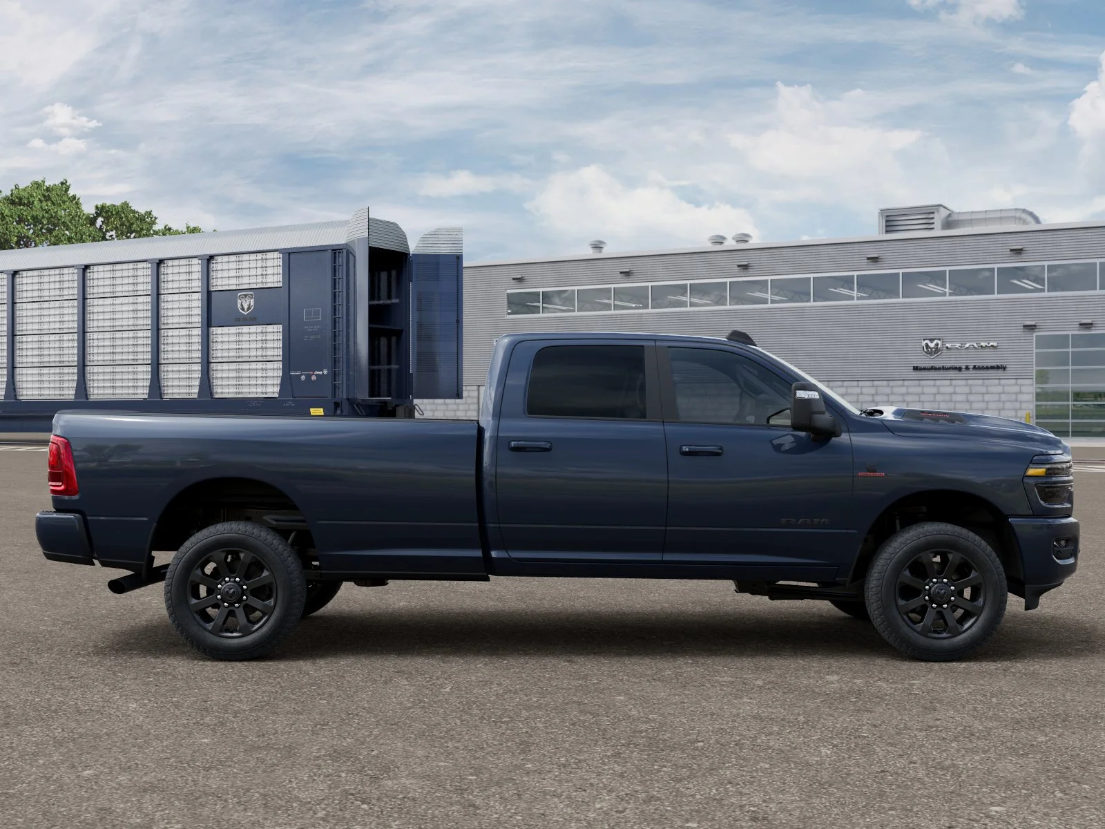 New 2026 Forged Blue Metallic Exterior Paint RAM Laramie image 27