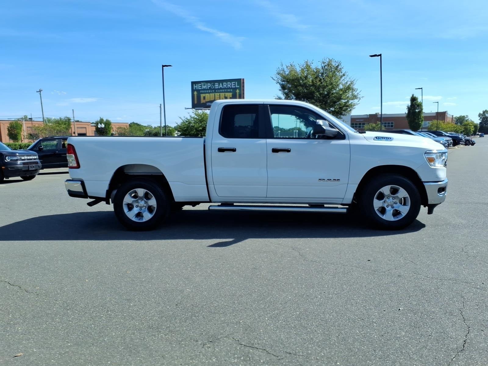 Used 2023 Bright White Clearcoat Ram Big Horn image 9