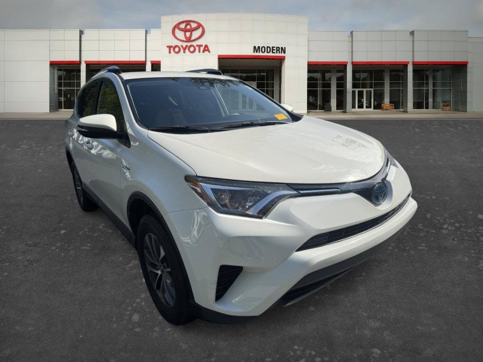Used 2018 Super White Toyota Hybrid LE image 2