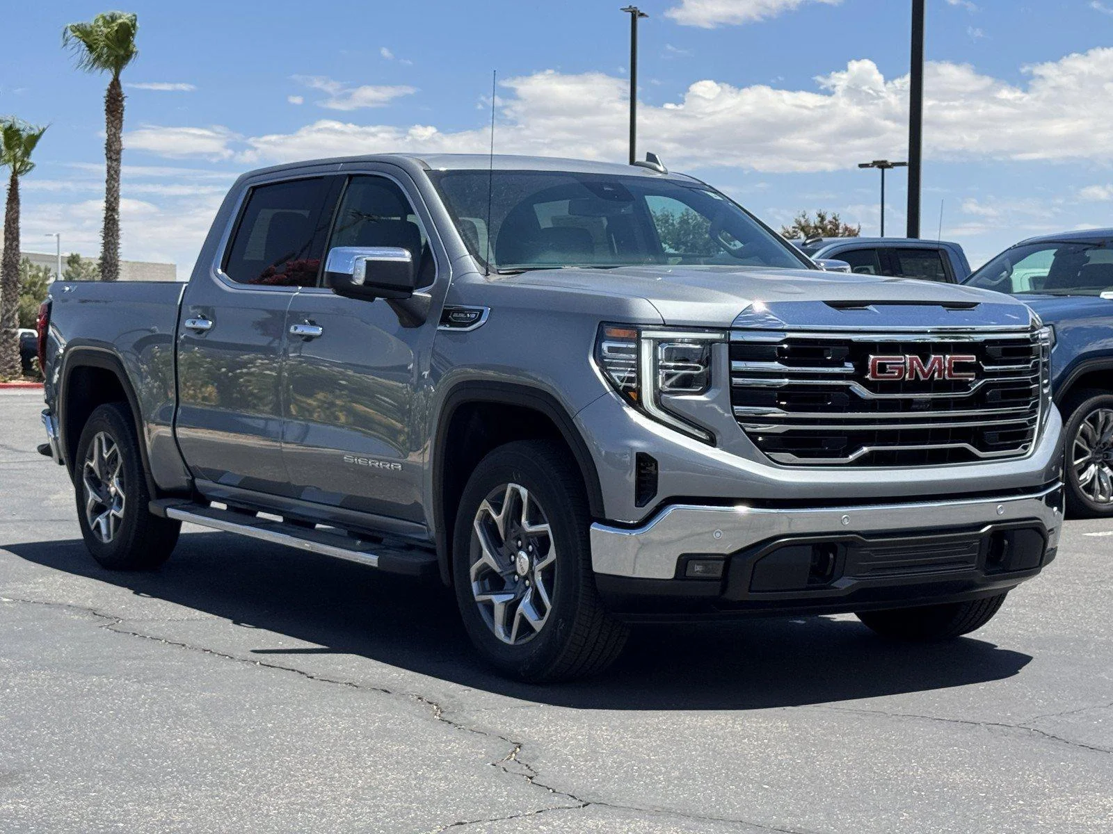 New 2026 Sterling Metallic GMC SLT image 1