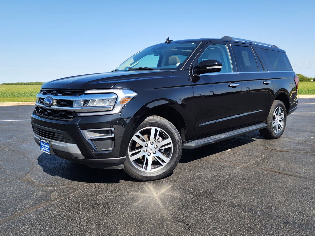 Used 2024 Agate Black Metallic Ford Limited image 1