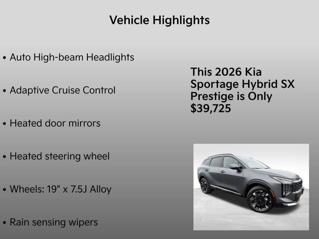 2026 Kia Sportage SX Prestige Hybrid - Photo 32