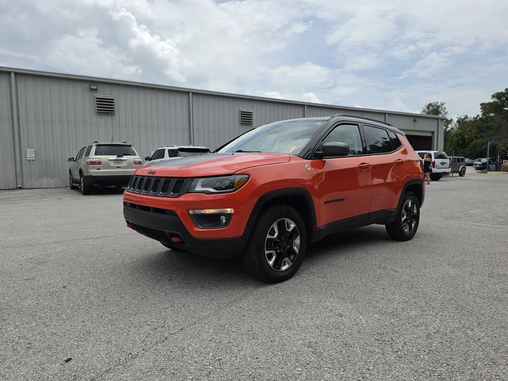 Certified 2018 Jeep Compass Trailhawk with VIN 3C4NJDDB2JT410454 for sale in Inverness, FL