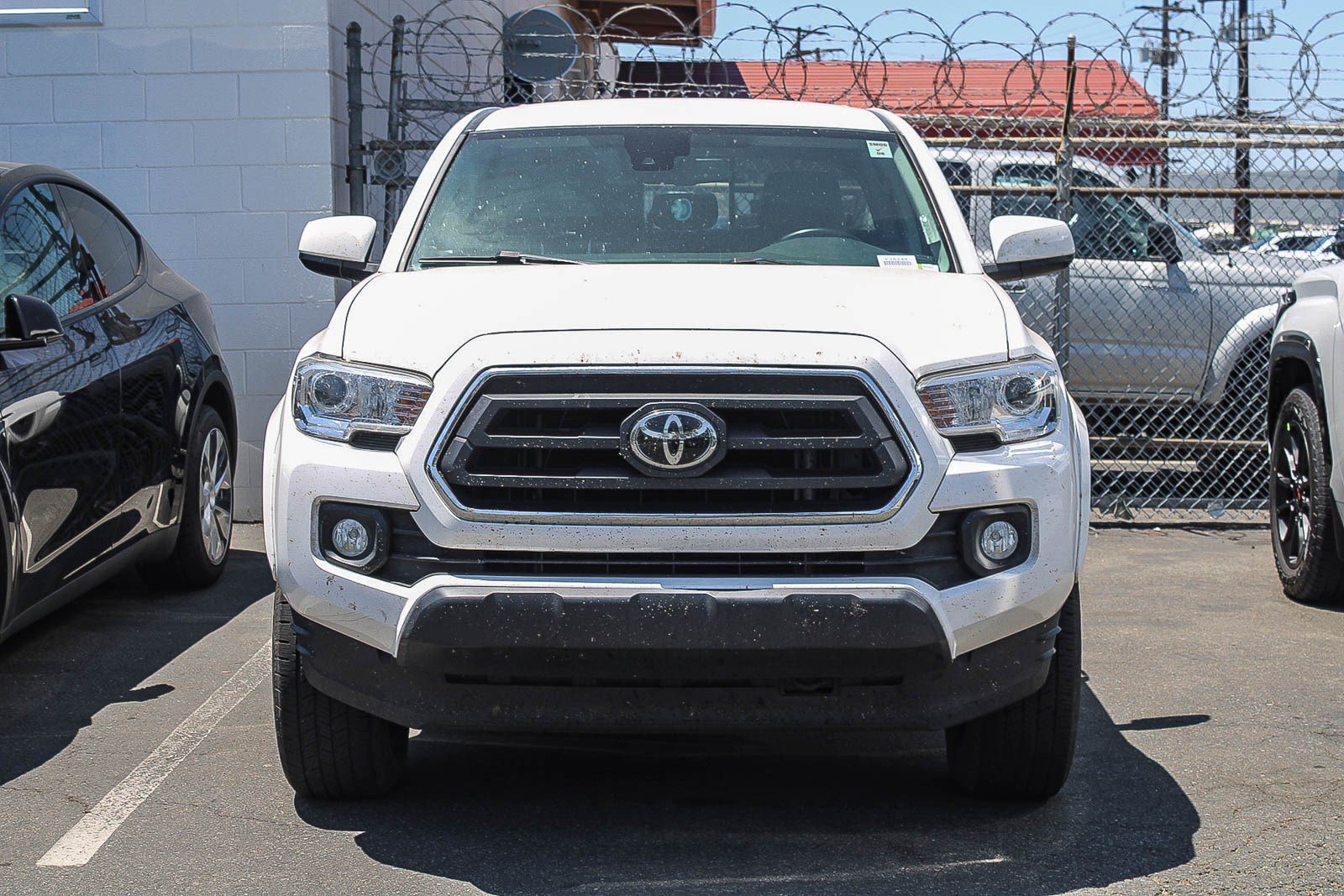 Used 2021 Super White Toyota SR5 image 2