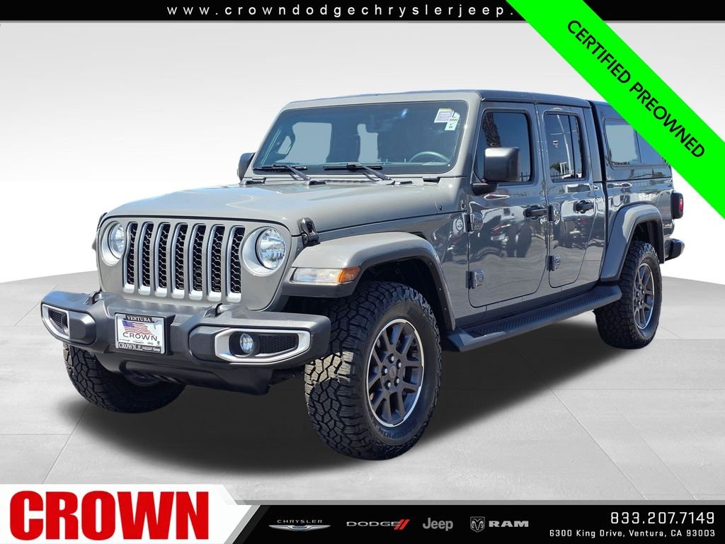 Certified Used 2023 Gray Jeep Overland image 3