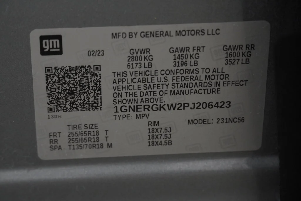 Used 2023 STERLING GRAY METALLIC Chevrolet LT Cloth image 53
