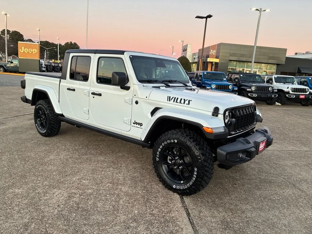 New 2026 Bright White Clear-Coat Exterior Paint Jeep Willys image 8