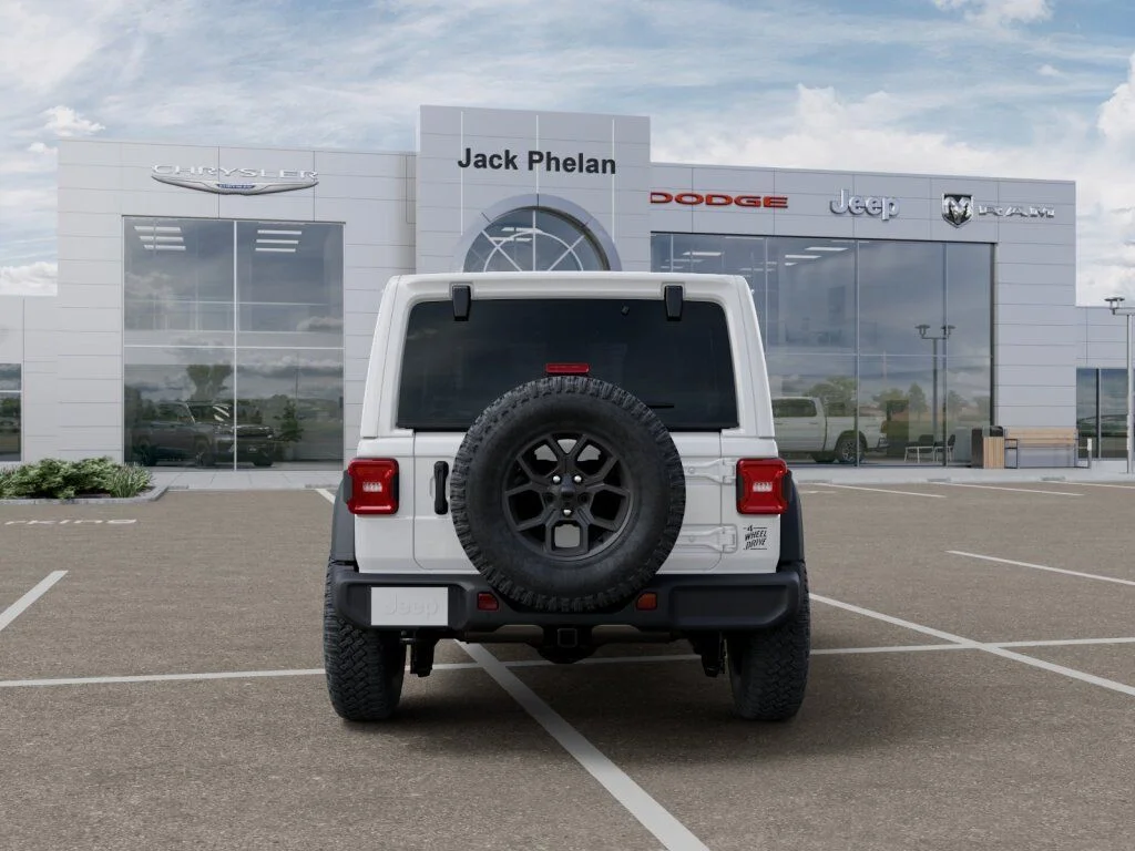 New 2026 Bright White Clear Coat Jeep Willys image 7