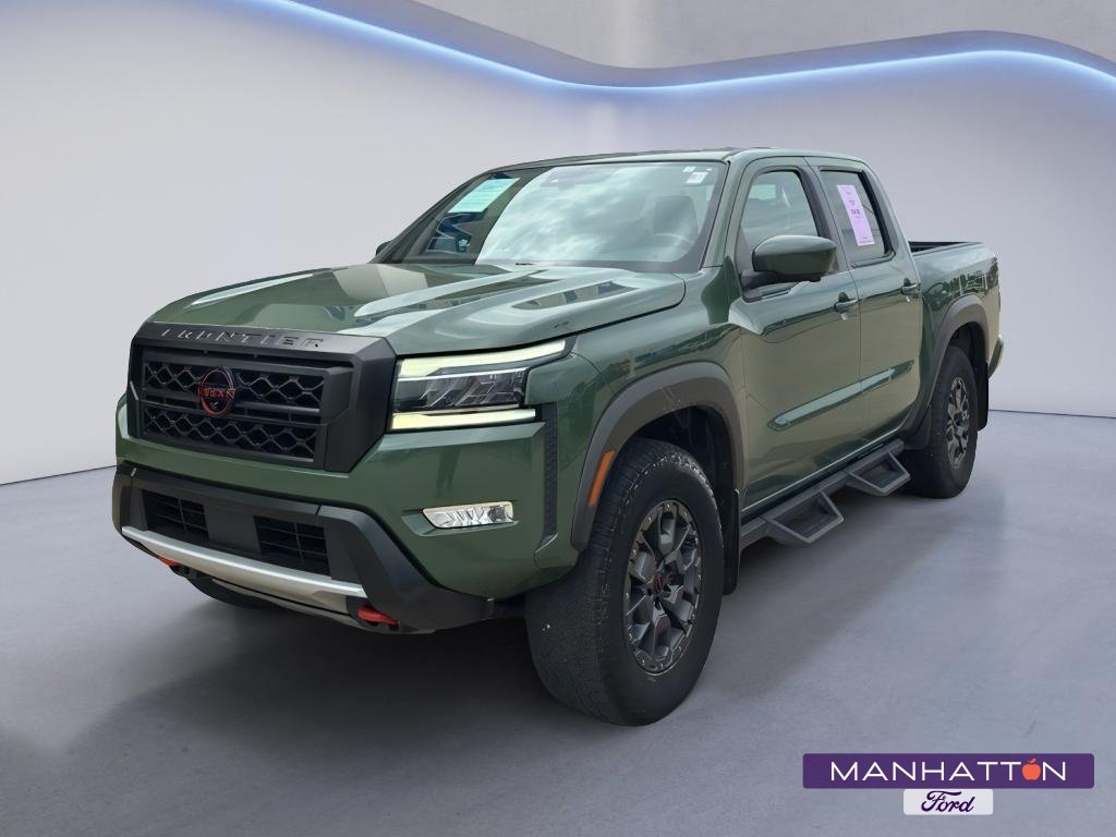Used 2024 Tactical Green Metallic Nissan PRO-4X image 1