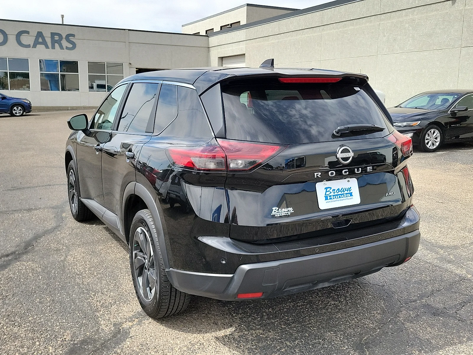 Certified Used 2025 Super Black Nissan SV Intelligent AWD image 8