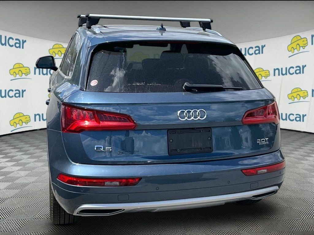 Used 2018 Blue Audi 2.0T image 3