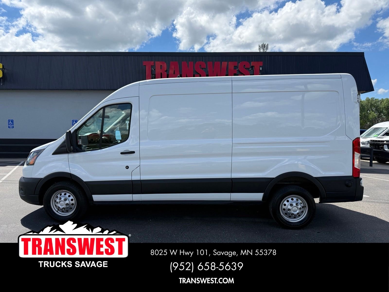 Used 2024 Ford Transit Van Base with VIN 1FTBR2C87RKA31985 for sale in Minneapolis, Minnesota