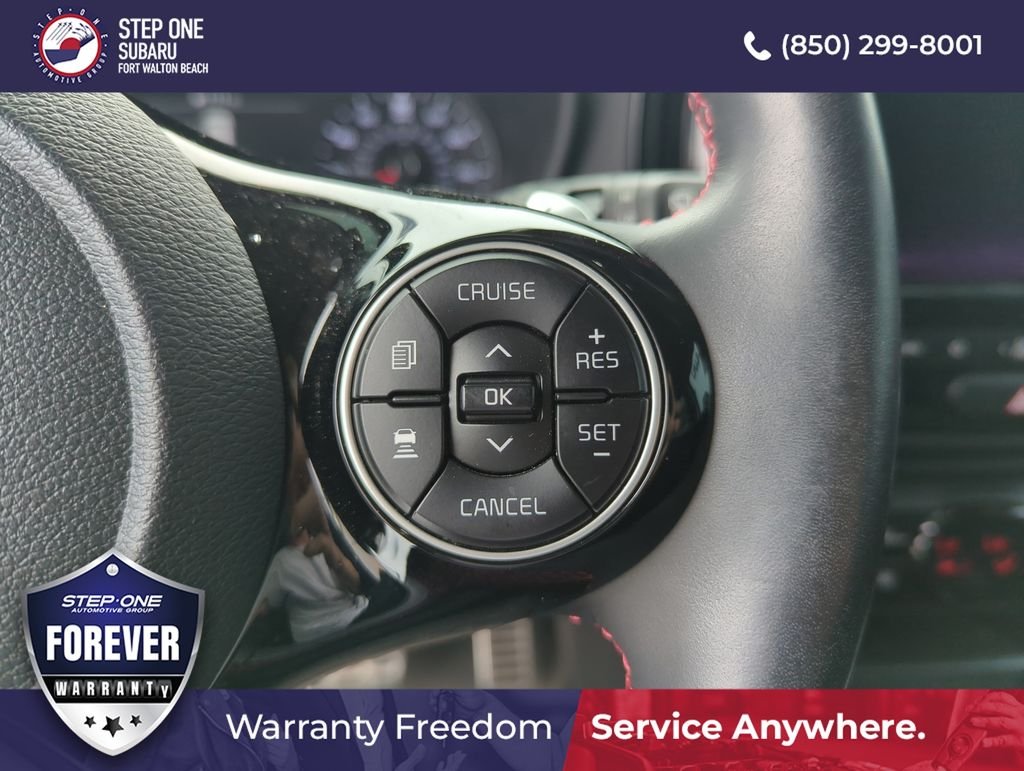 Used 2021 Blue Kia Turbo image 23