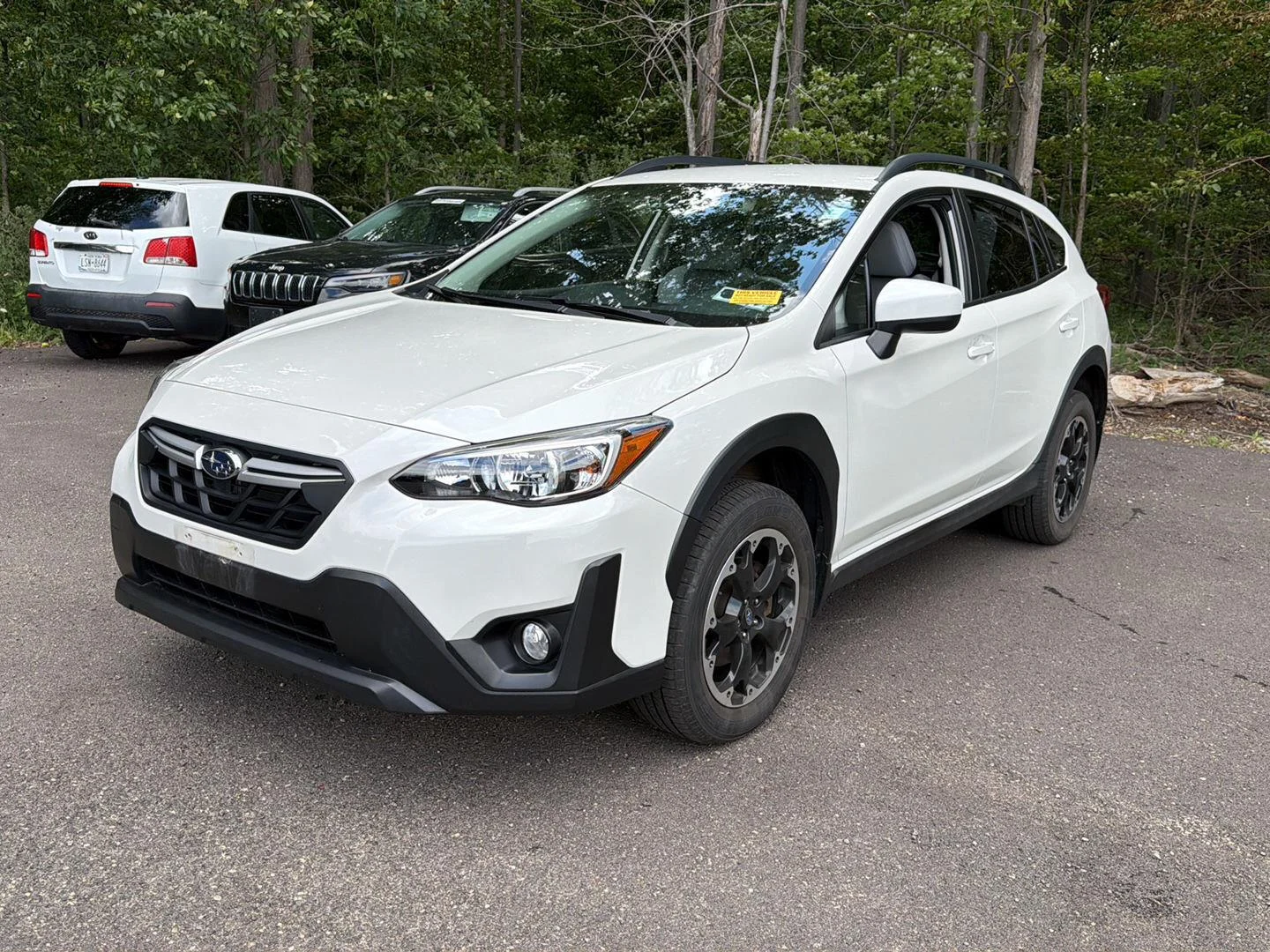 Used 2021 Crystal White Pearl Subaru Premium image 12