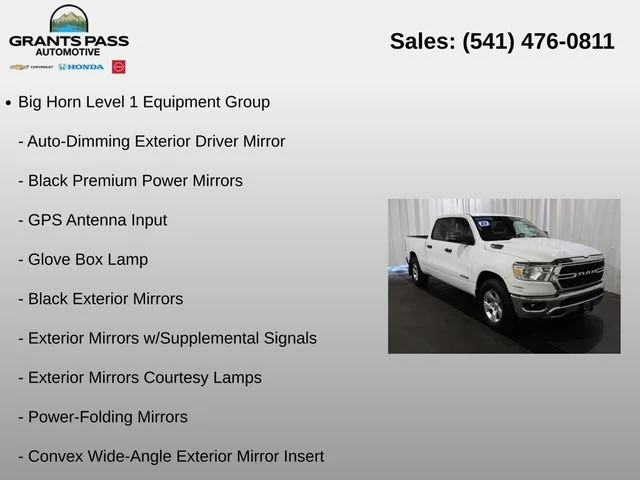 Used 2023 Bright White Clearcoat Ram Big Horn/Lone Star image 13