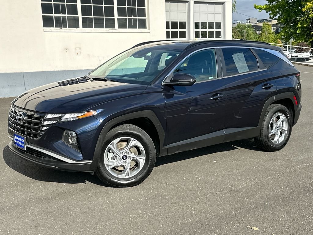 Used 2022 Blue Hyundai SEL image 1
