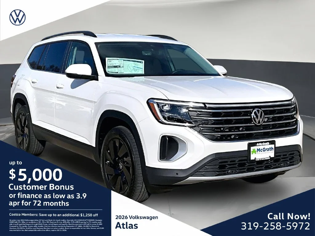 2026 Volkswagen Atlas